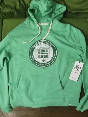 47 Women's Mint Green Fenway Park Pullover Hoodie